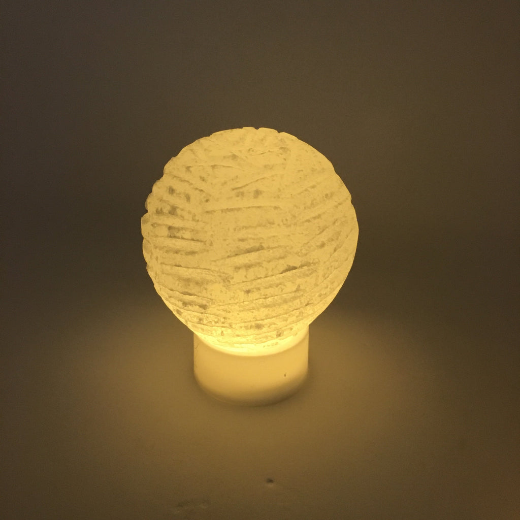 Selenite Bubble Lamp - Cart2u.ro