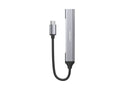 Techancy USB-C 3.0 HUB, 4 em 1 USB, KT2902, Extensor de Hub USB, Cinza