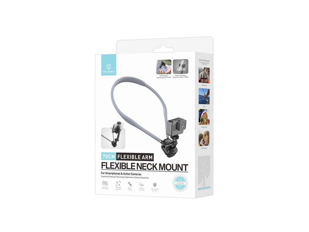 Techancy Suporte de Pescoco para Camaras e Telemoveis TI2346 com Braco