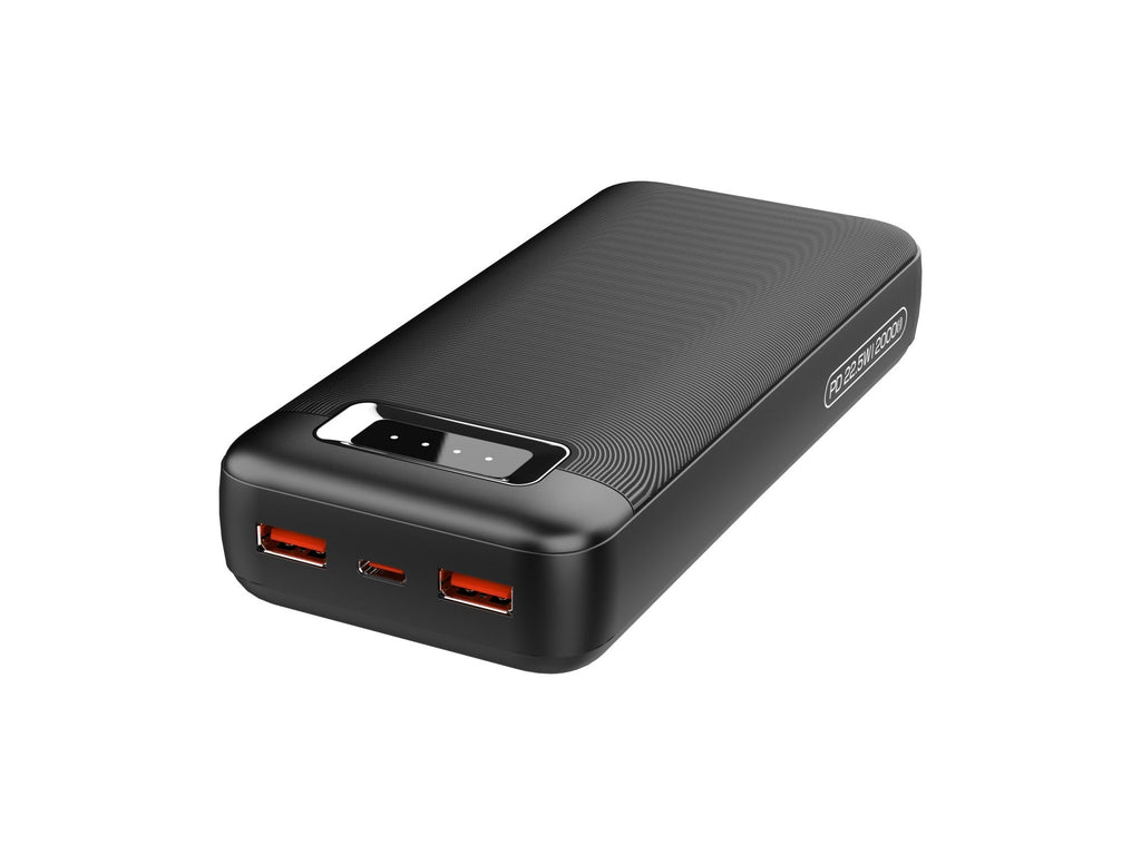 Baterie externă Techancy Power Bank 20000mAh TF2806 PD 22.5W cu USB-C și 2 USB,