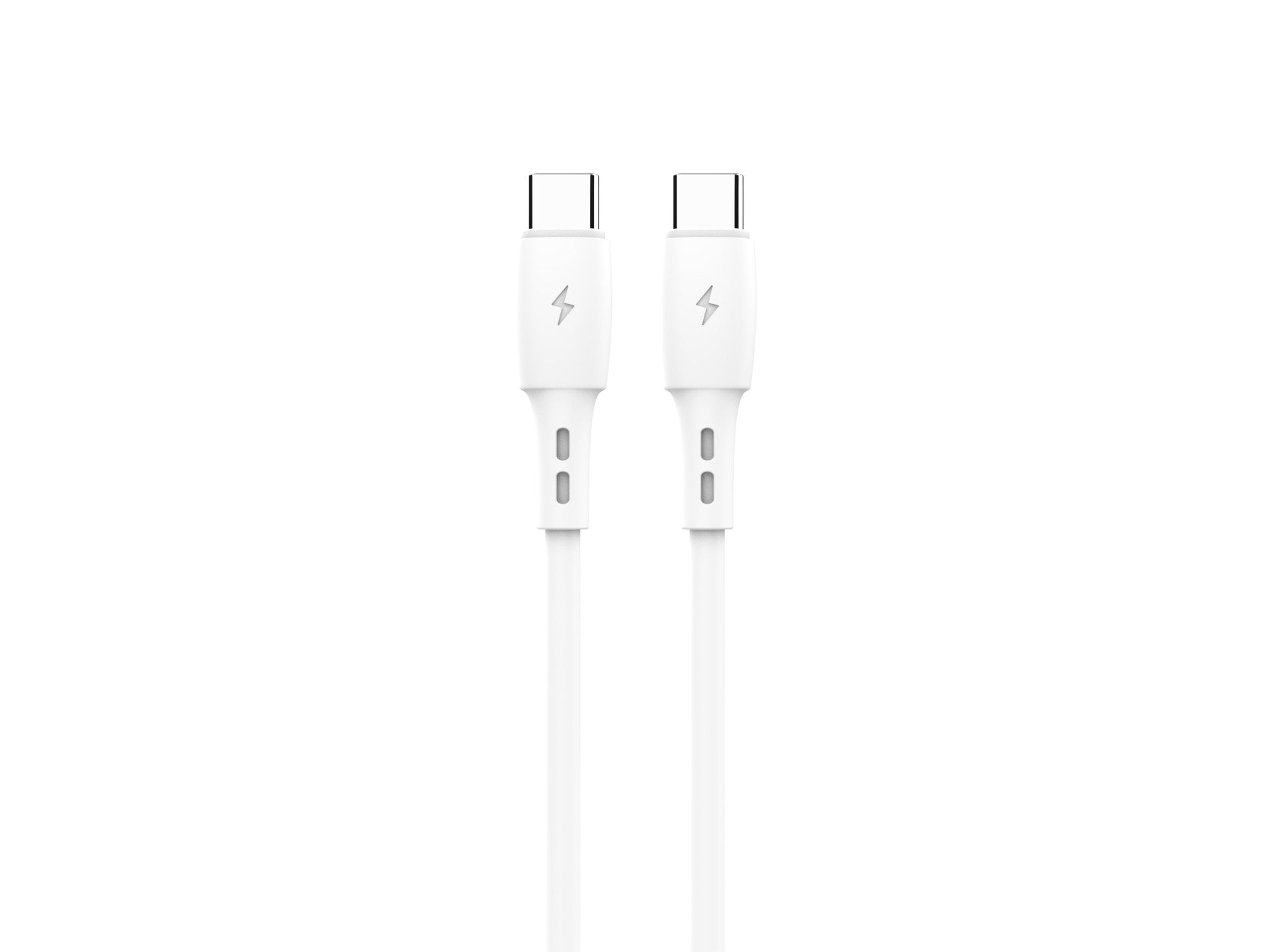 Techancy Cabo De Dados USB C to USB C Branco TB1778, Carregamento