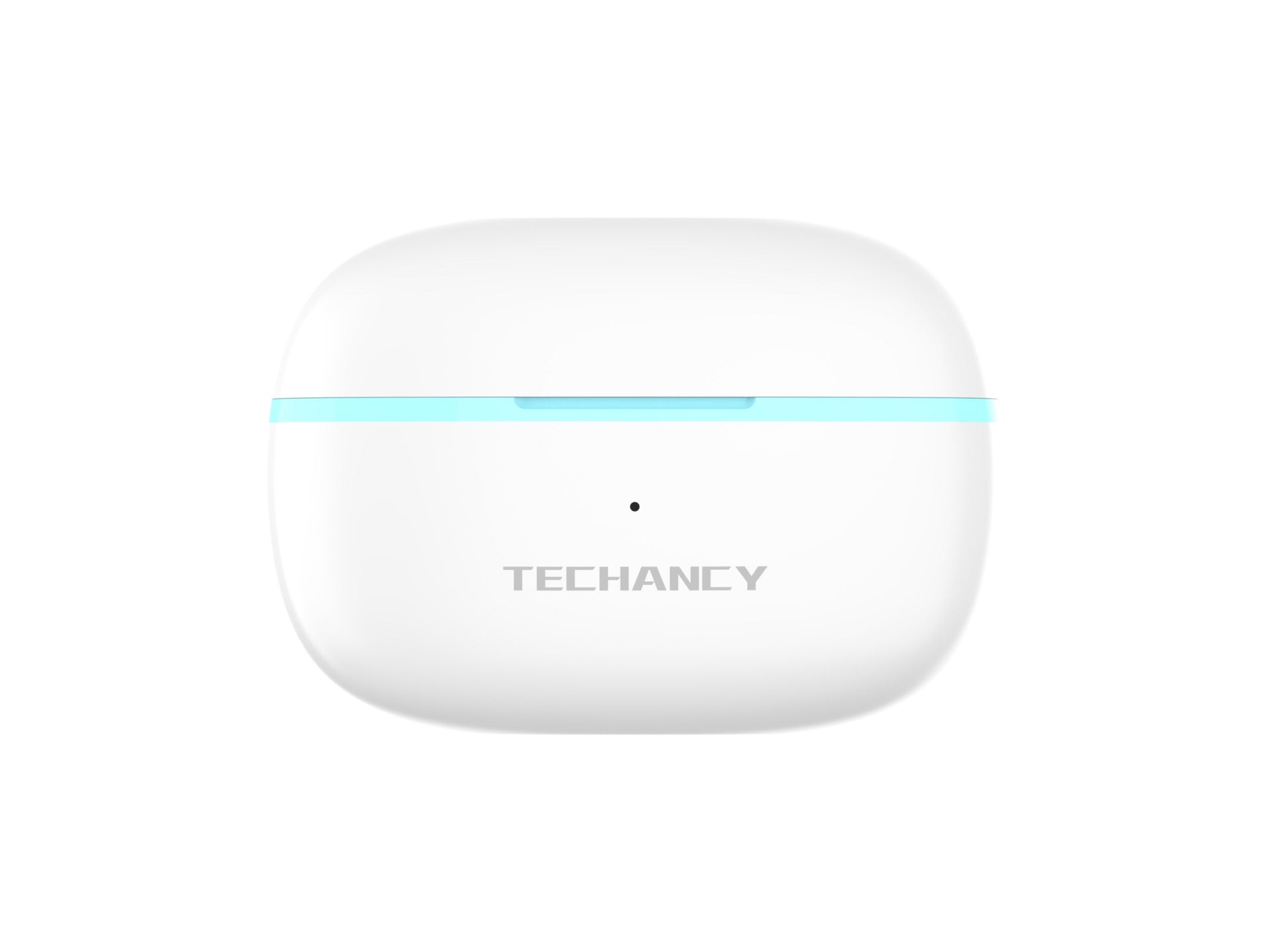 Techancy Auriculares TWS KP2714 Bluetooth 5.3 ligação 10m USB-C 4h de