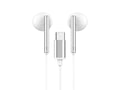 Techancy Auscultadores Estéreo Em Metal Branco TD8090, Porta