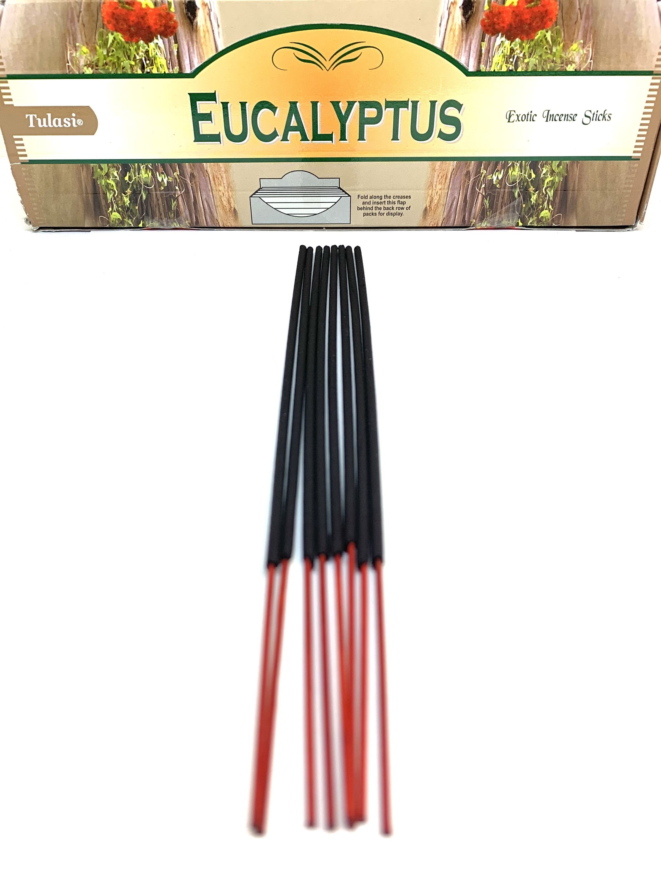 Eucalyptus Incense Sticks (Pack of 8 sticks) - Cart2u.ro