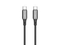 Cablu USB-C la USB-C Techancy TB1802, 60W, 1m, Negru, Conector