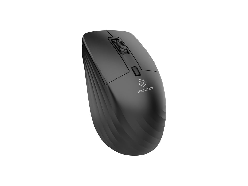 Techancy Rato Sem Fios 2.4G TJ6124 com Recetor USB, Plug and Play,
