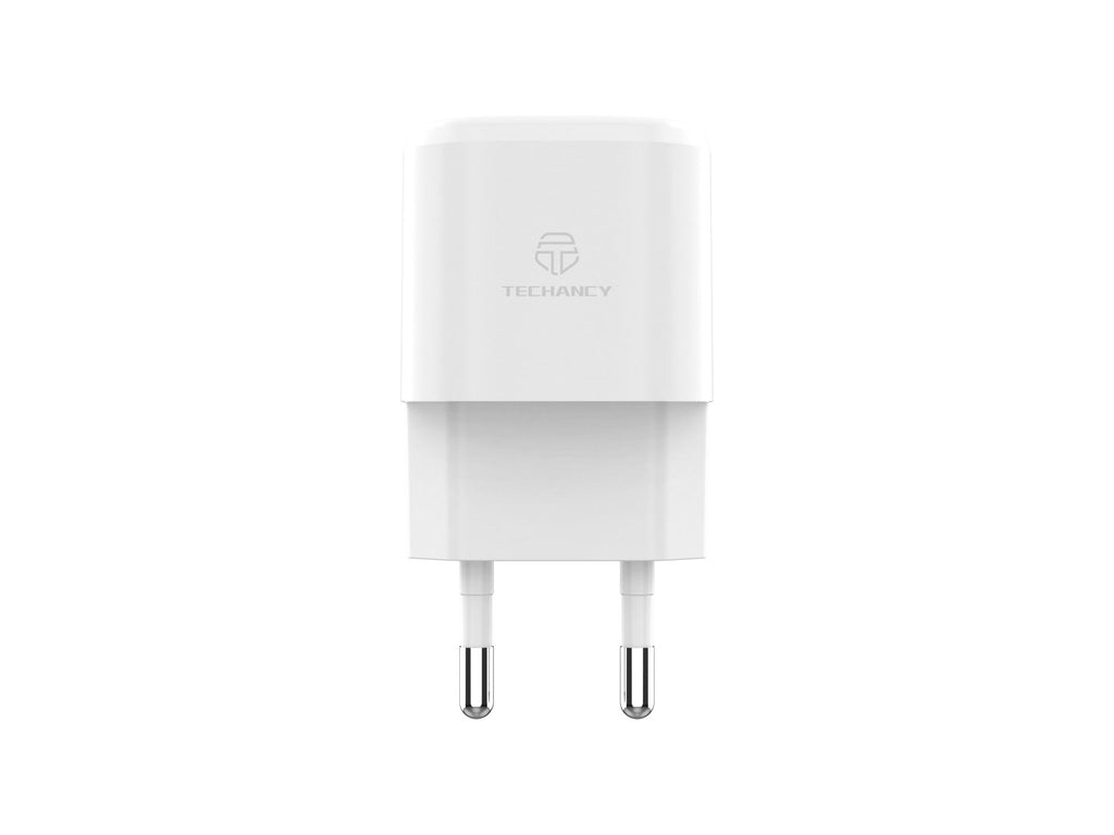 Techancy Carregador Pd De 30w Usb C Branco TA2811, Cabo De