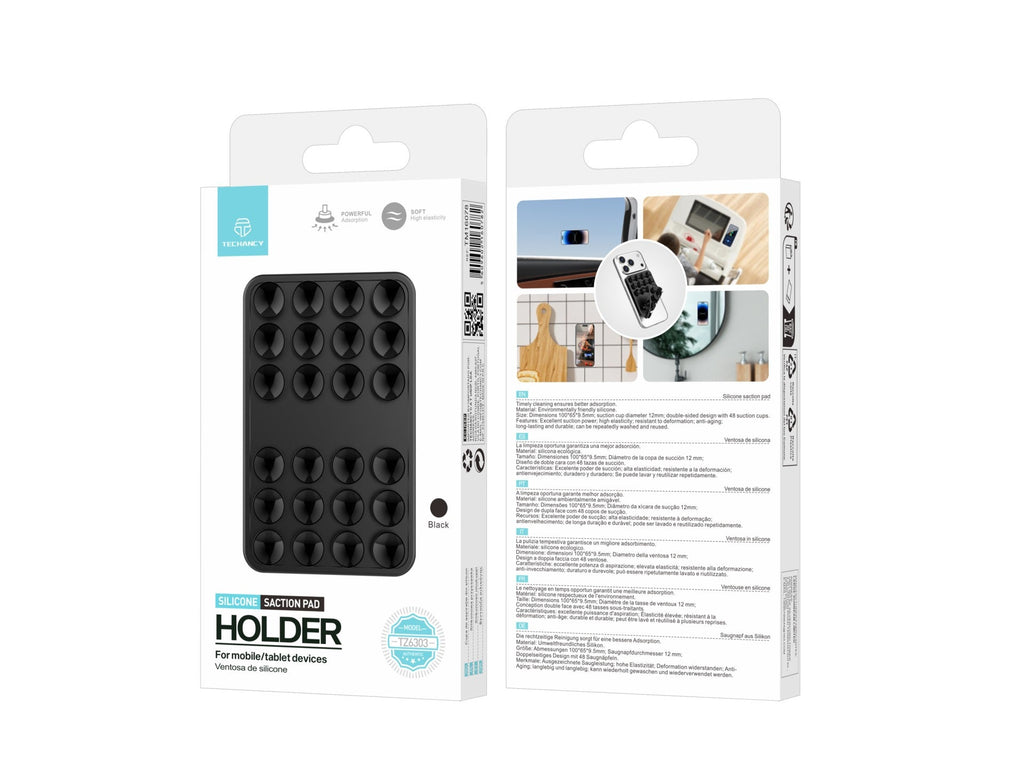Techancy Suporte com Ventosas de Silicone TZ6303 Forte Aderencia