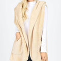 Fleece Hooded Vests - Cart2u.ro