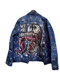Jacheta handpainted Venom Allabout_painting