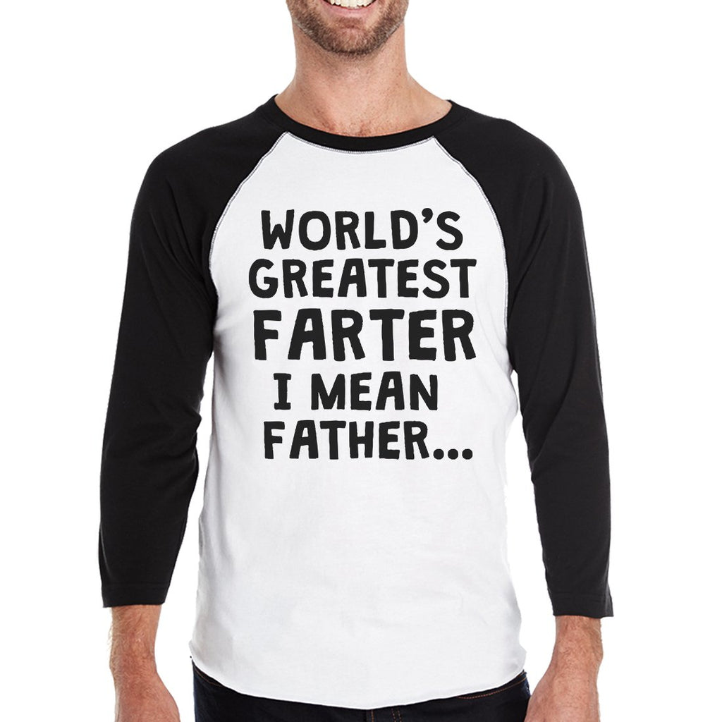 Farter I Mean Father Mens Baseball Shirt Filial - Cart2u.ro