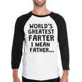 Farter I Mean Father Mens Baseball Shirt Filial - Cart2u.ro