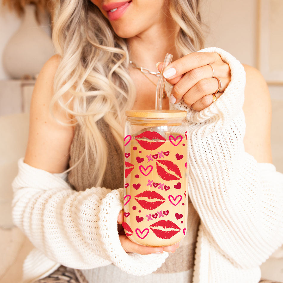 Red Lips XOXO 20oz - Cart2u.ro