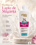 Peeling cu Lapte de Măgăriță - 200ml CRABLAND