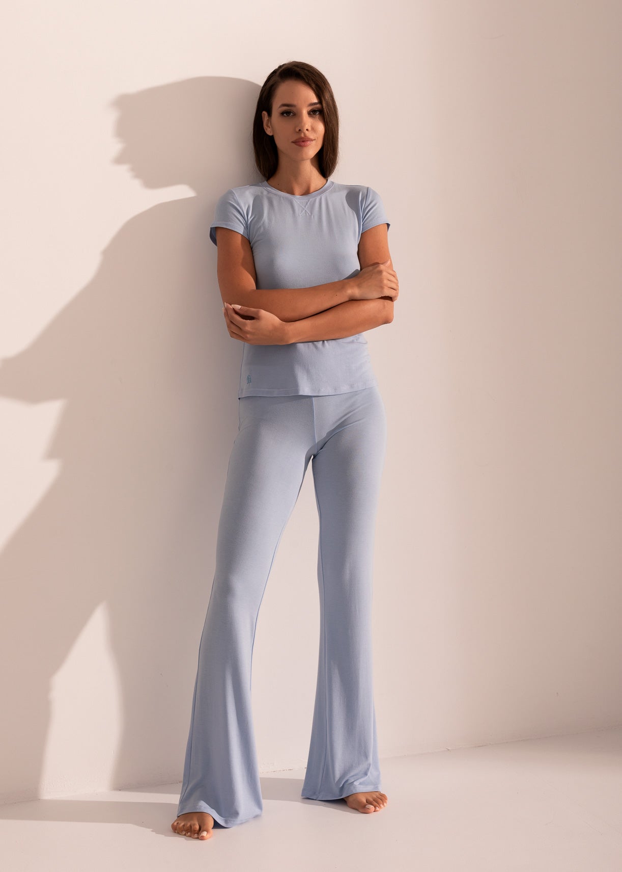 Pantalon Evazat Damă Olympus Modal Sofiaman.ro
