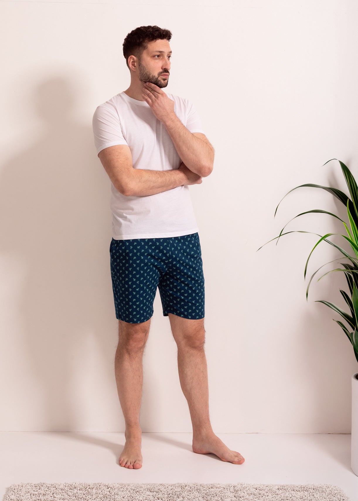 Pantaloni Pijama Bărbați Abel Bumbac Sofiaman.ro