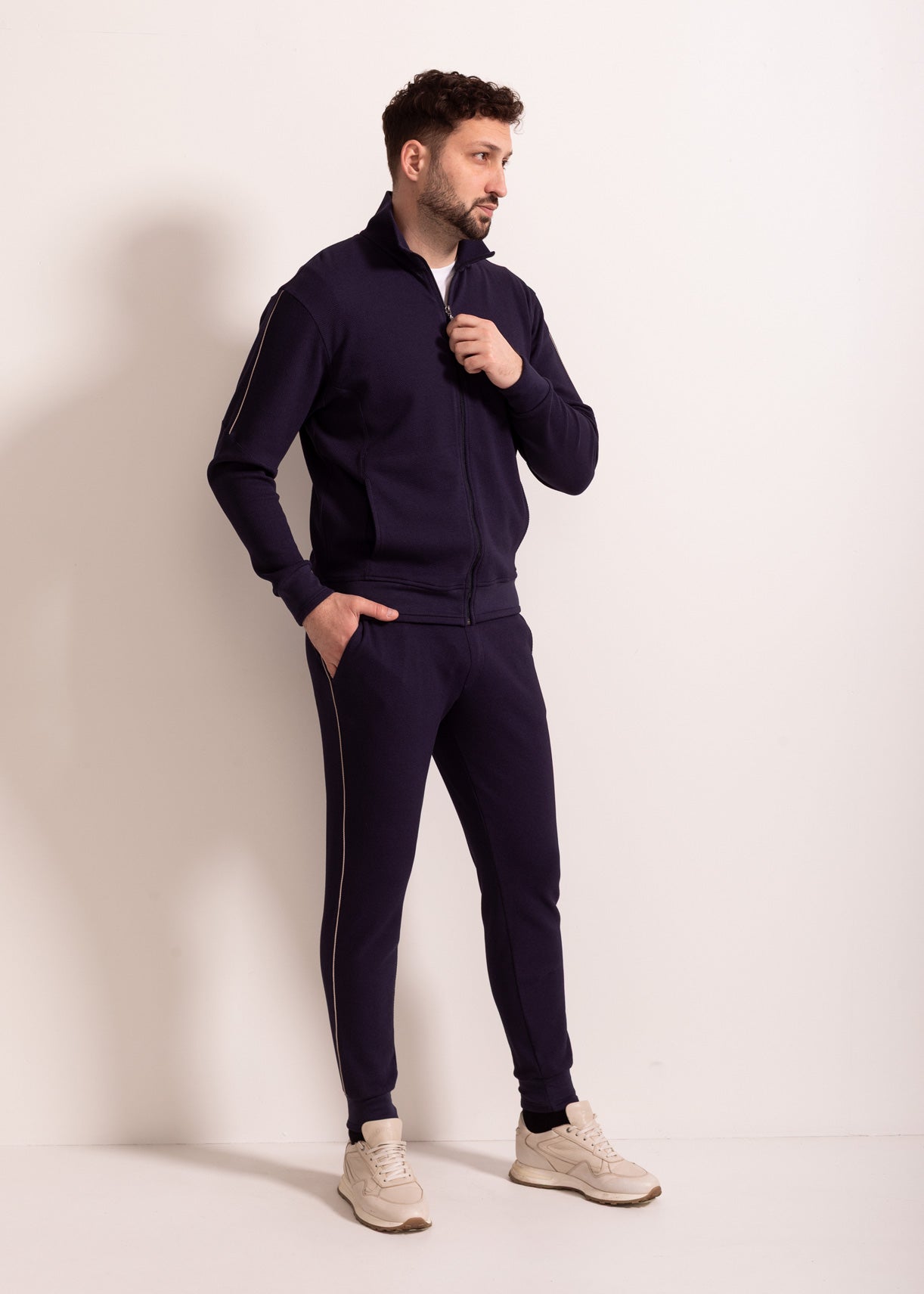 Pantaloni Bărbați Pique Mood Eucalipt Sofiaman.ro