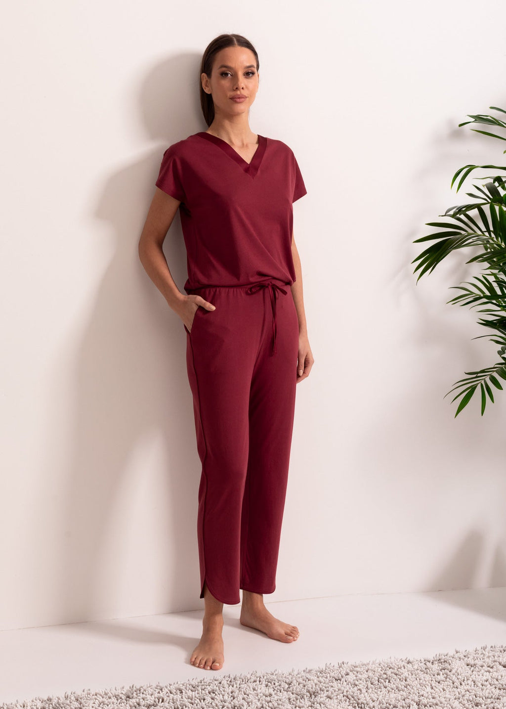 Pantaloni Damă Beatrice Modal Sofiaman.ro