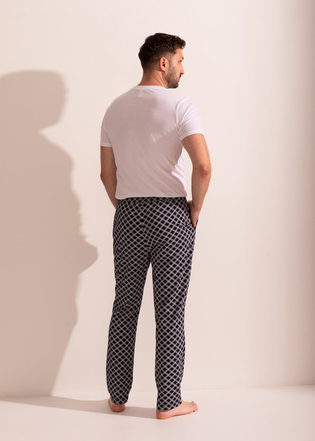 Pantaloni Pijama Bărbați Arlo Bumbac TWIN Sofiaman.ro