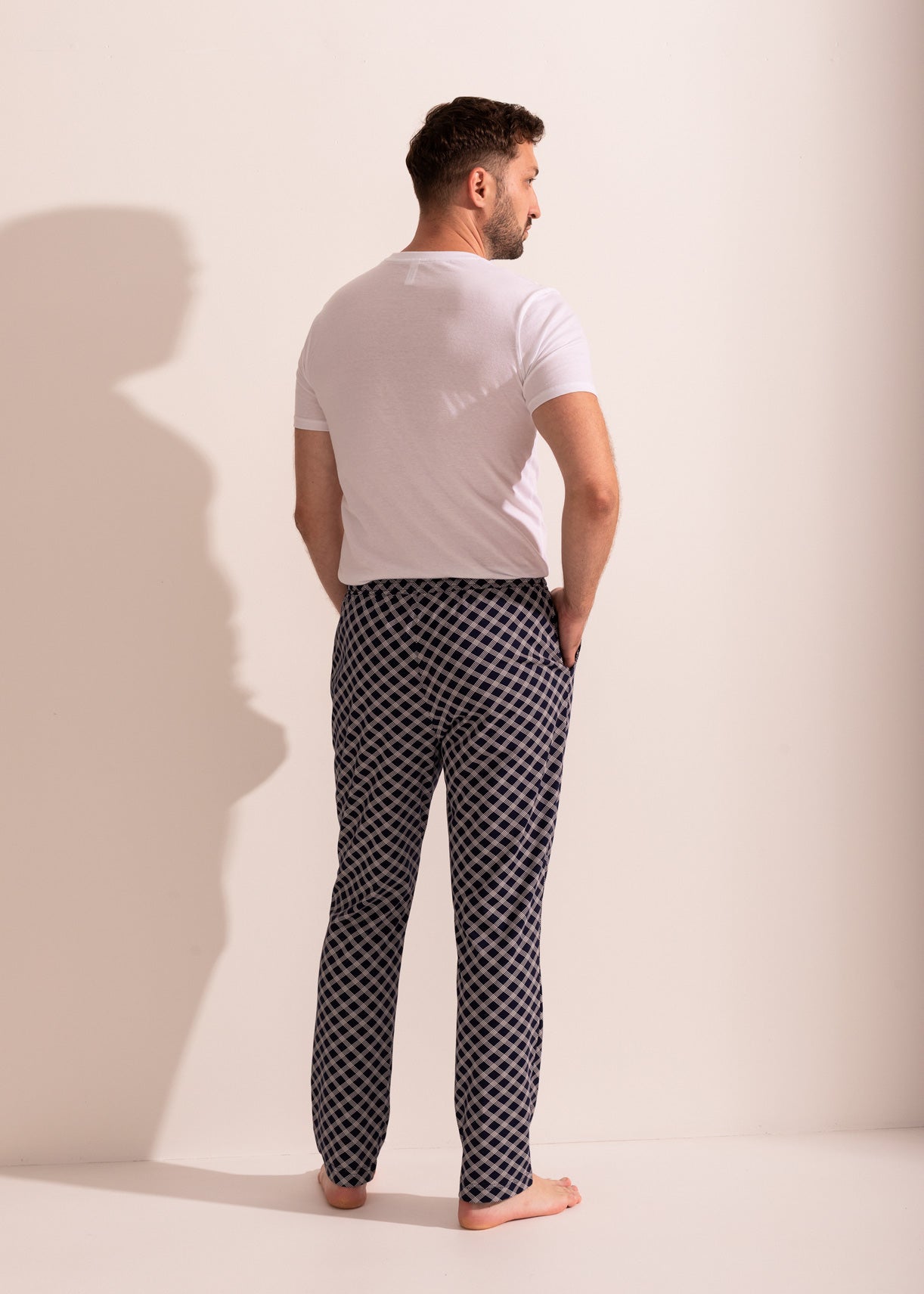 Pantaloni Pijama Bărbați Arlo Bumbac TWIN Sofiaman.ro