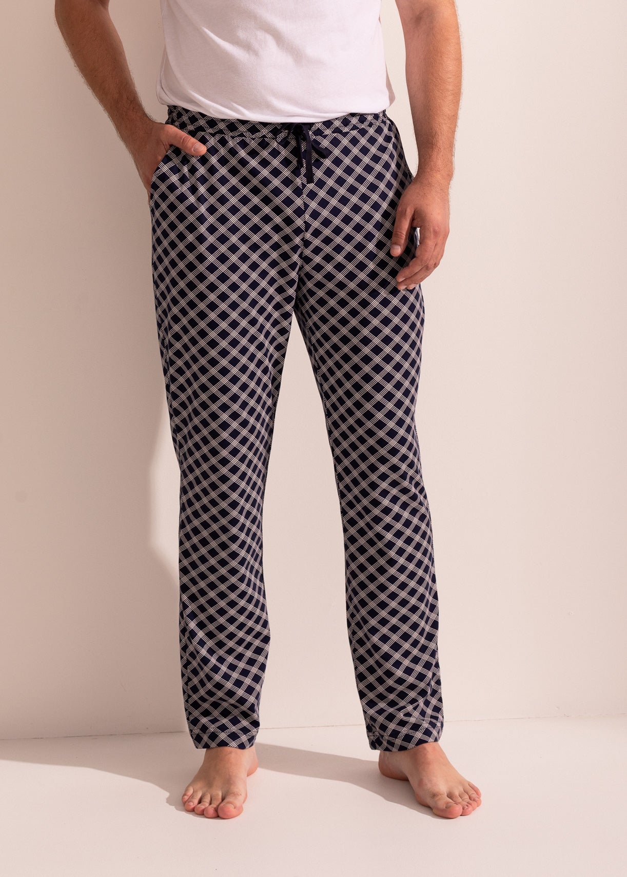 Pantaloni Pijama Bărbați Arlo Bumbac TWIN Sofiaman.ro
