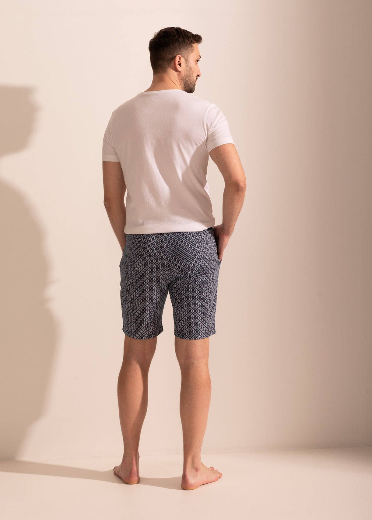 Pantaloni Scurți Bărbați Arlo Bumbac TWIN Sofiaman.ro