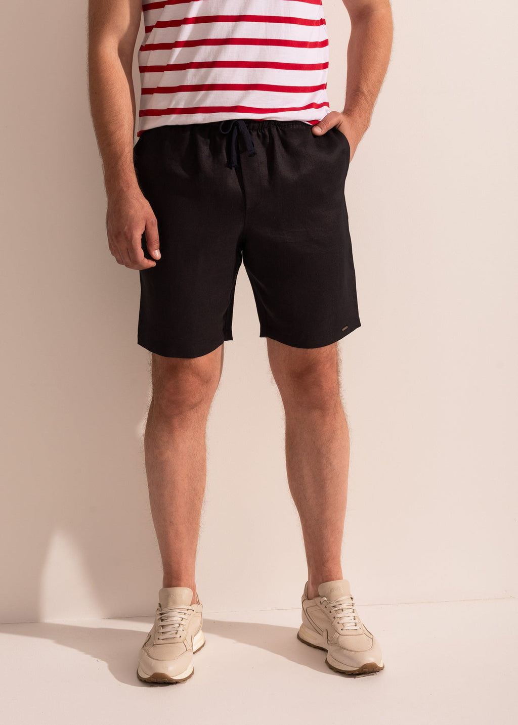 Pantaloni Scurți Bărbați Positano Bambus/In Sofiaman.ro