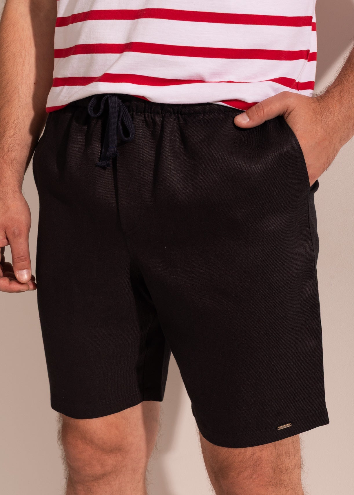 Pantaloni Scurți Bărbați Positano Bambus/In Sofiaman.ro