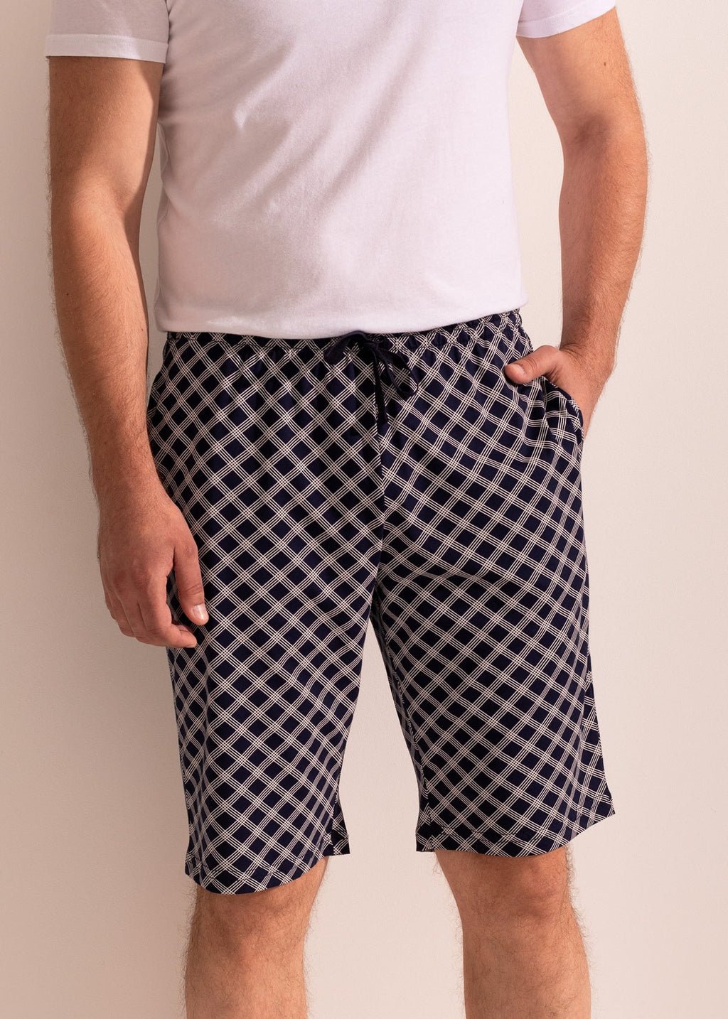 Pantaloni Scurți Bărbați Arlo Bumbac TWIN Sofiaman.ro