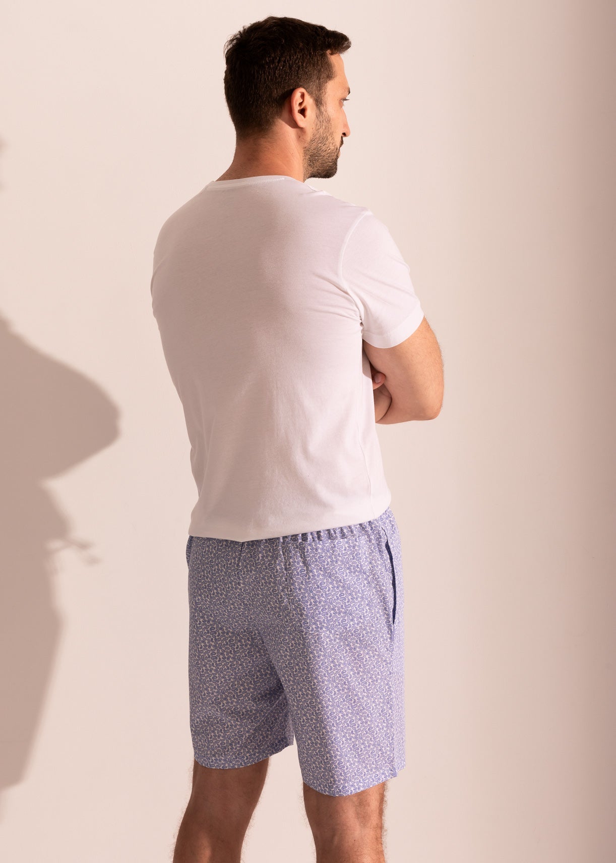 Pantaloni Scurți Bărbați Victor Bumbac Poplin Sofiaman.ro