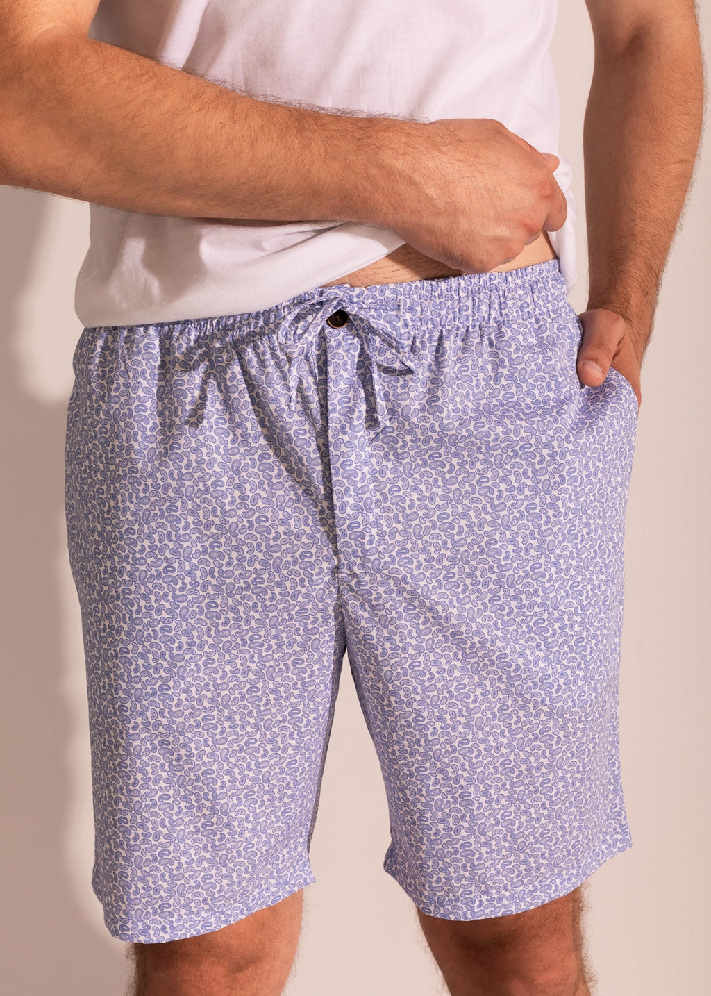 Pantaloni Scurți Bărbați Victor Bumbac Poplin Sofiaman.ro