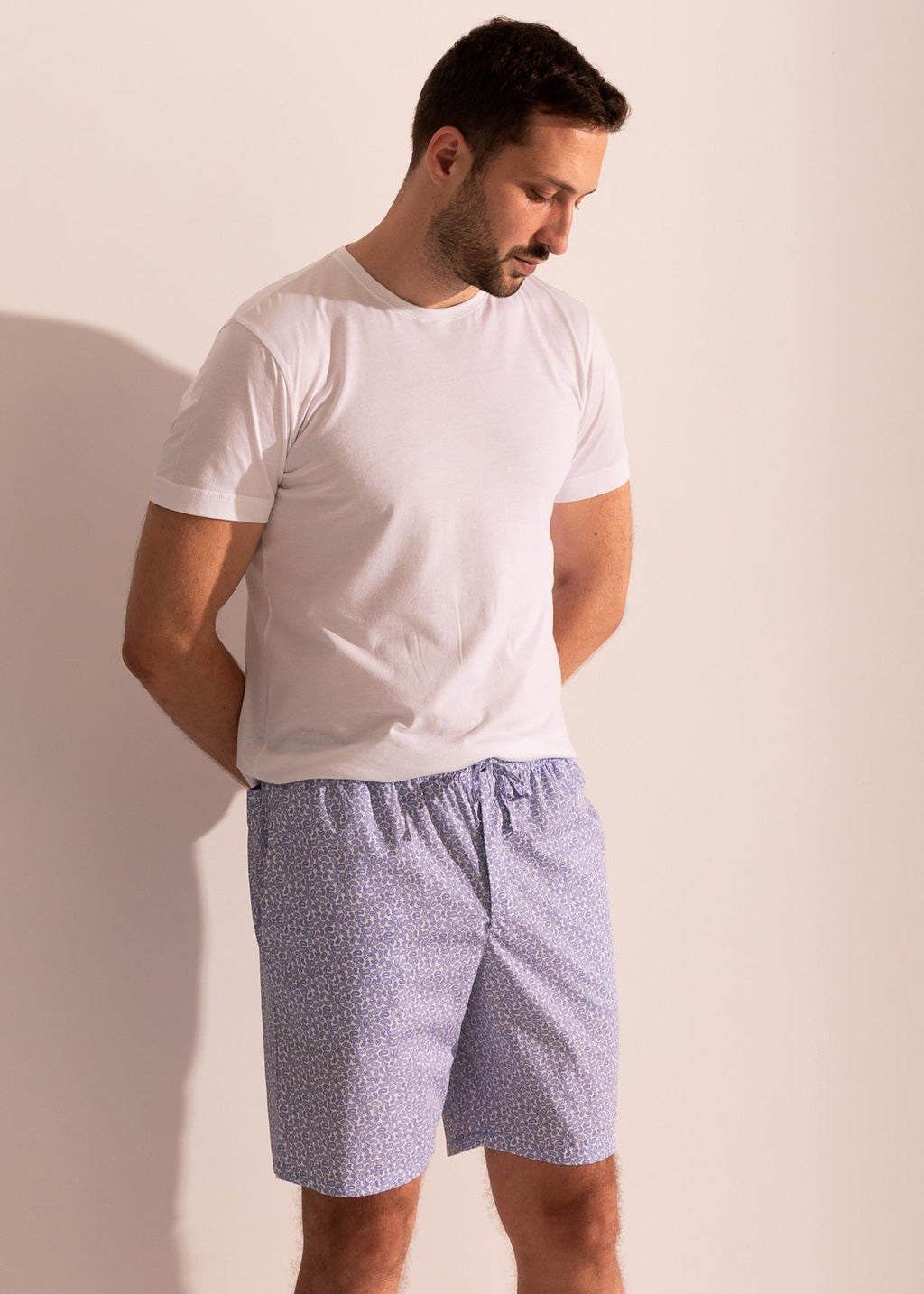 Pantaloni Scurți Bărbați Victor Bumbac Poplin Sofiaman.ro