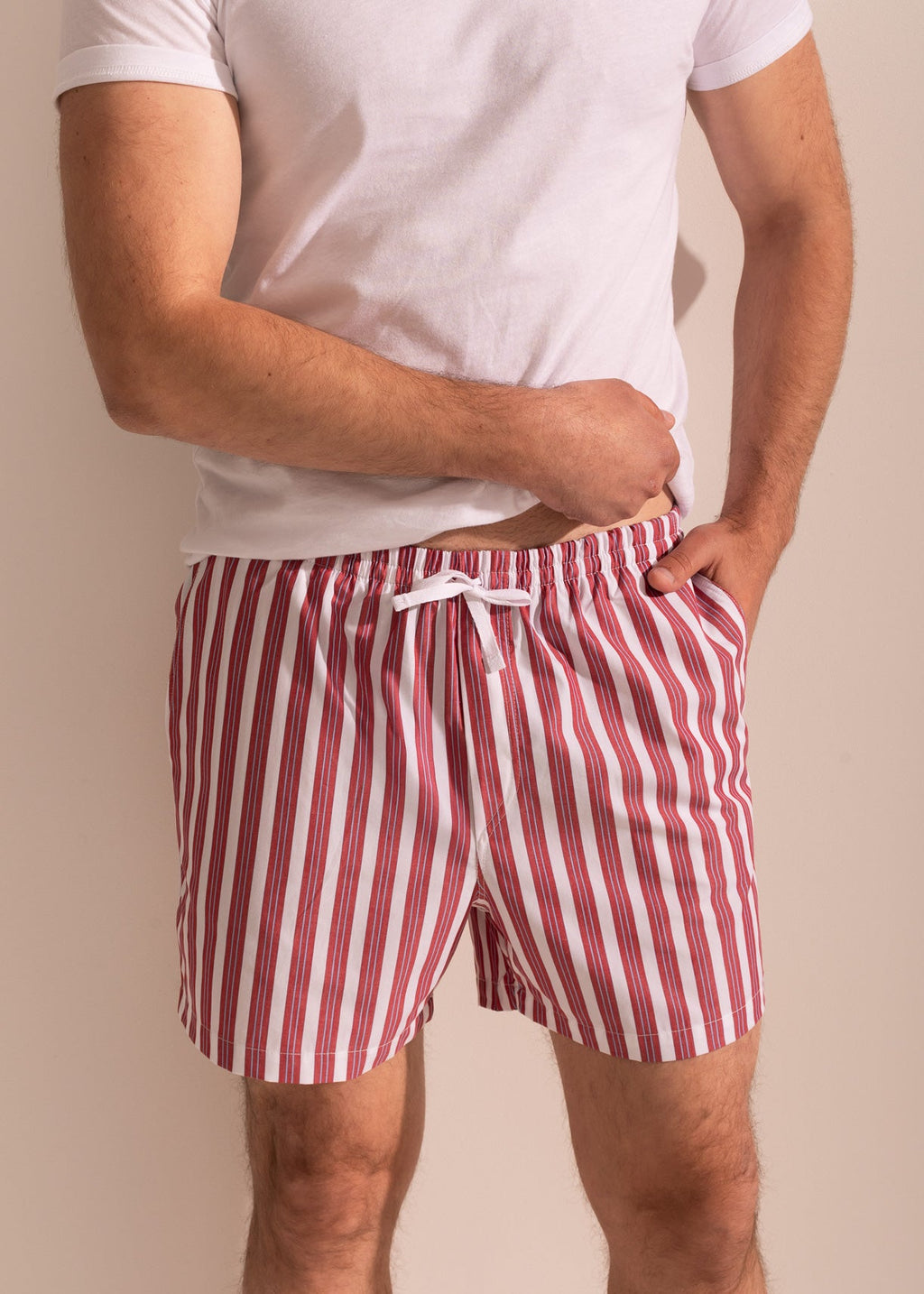 Pantaloni Scurți Bărbați Victor Bumbac Poplin Sofiaman.ro