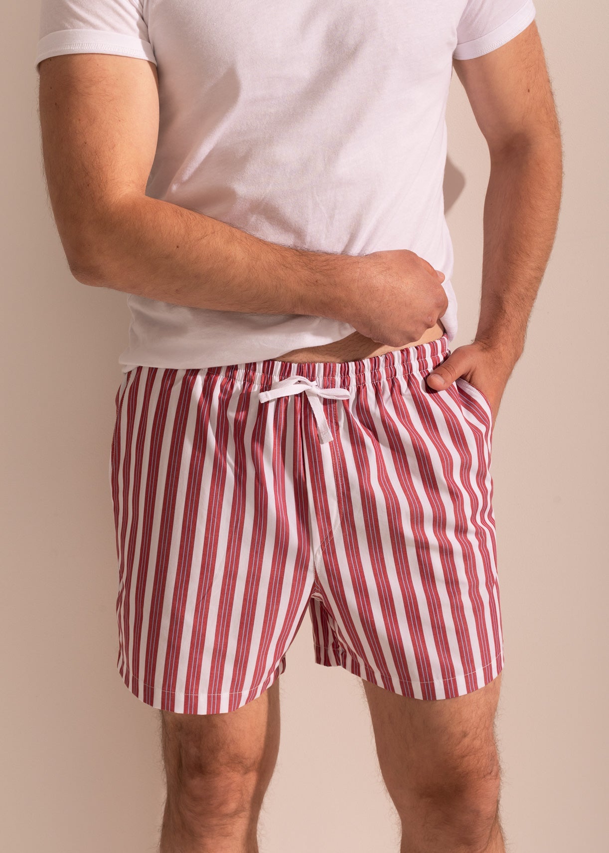 Pantaloni Scurți Bărbați Victor Bumbac Poplin Sofiaman.ro