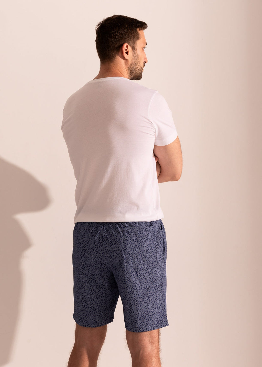 Pantaloni Scurți Bărbați Victor Bumbac Poplin Sofiaman.ro