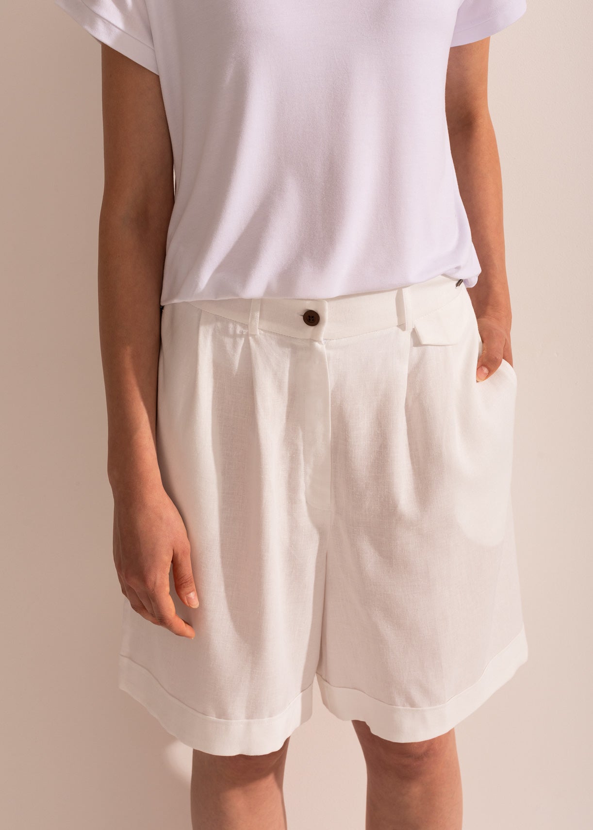 Pantaloni Damă Positano Bambus/In Sofiaman.ro