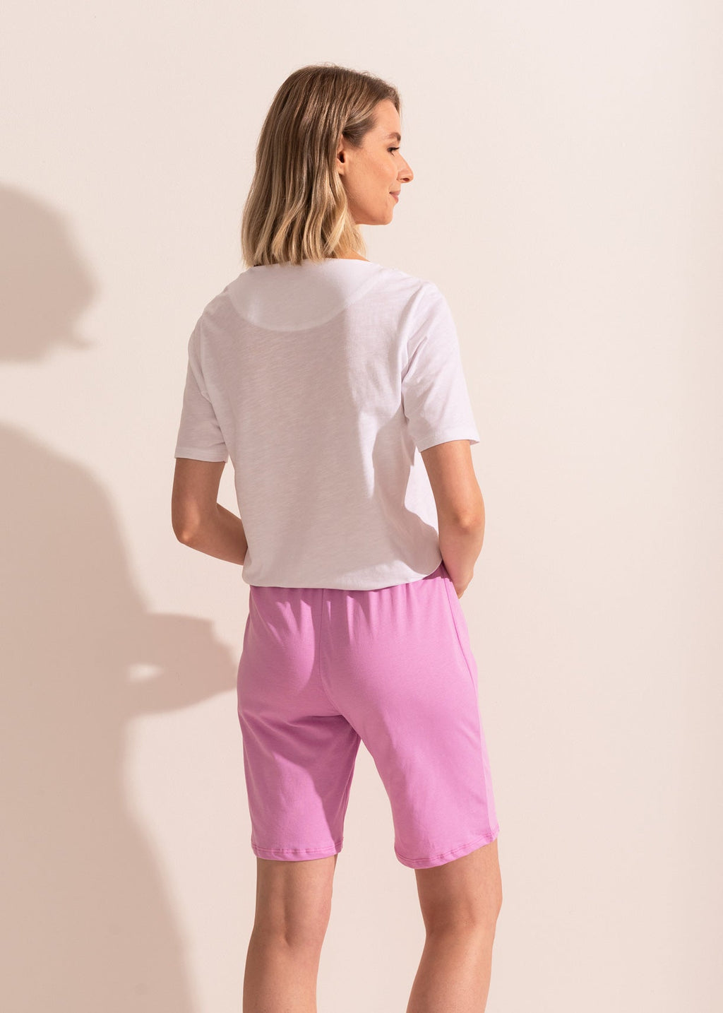Pantaloni Pijama Damă Scurți Sofiaman.ro