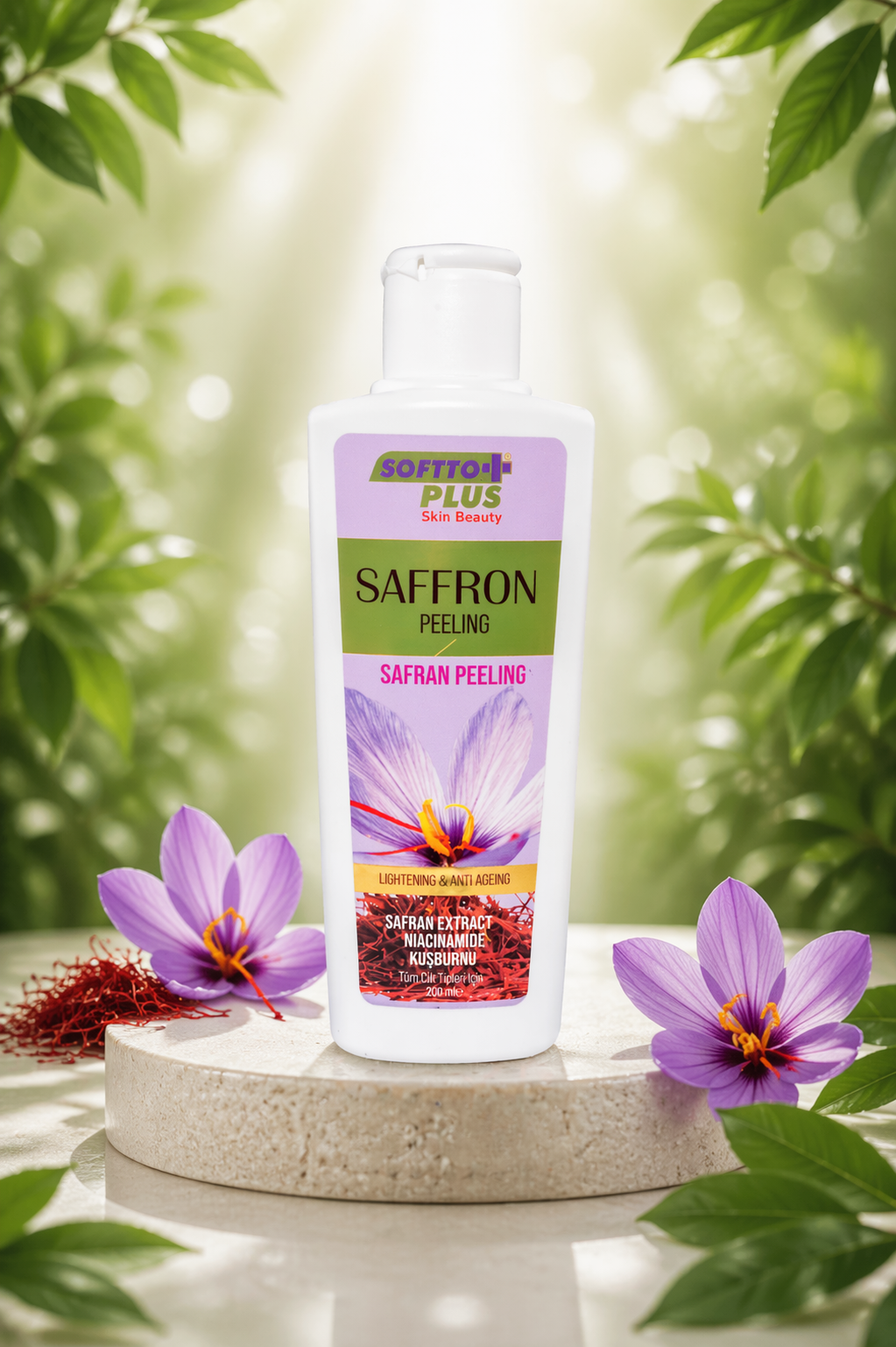 Peeling Cu Şofran - 200 ml CRABLAND