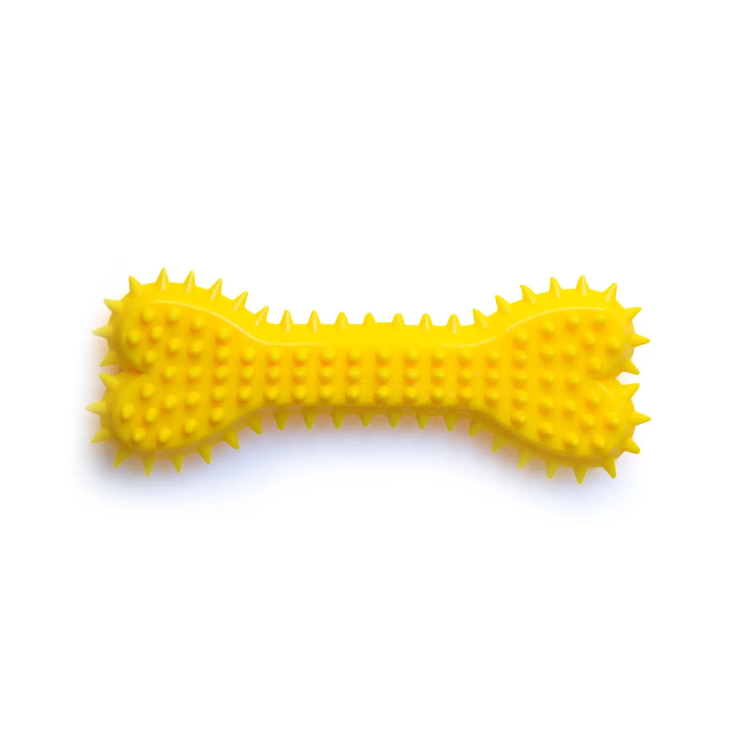 Jucărie de ros pentru câini din cauciuc, model os, 14 cm Petora