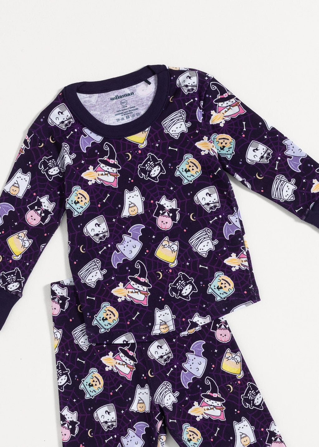 Pijama Baby KattyCat Bumbac Sofiaman.ro