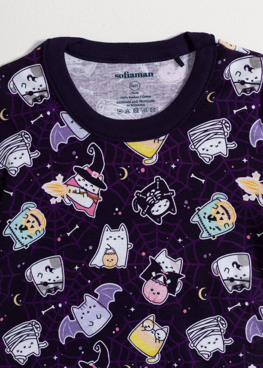 Pijama Baby KattyCat Bumbac Sofiaman.ro
