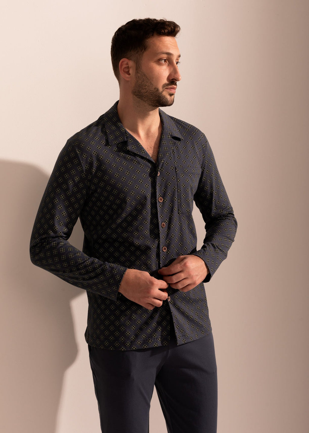 Pijama Bărbați Arlo Bumbac TWIN Sofiaman.ro