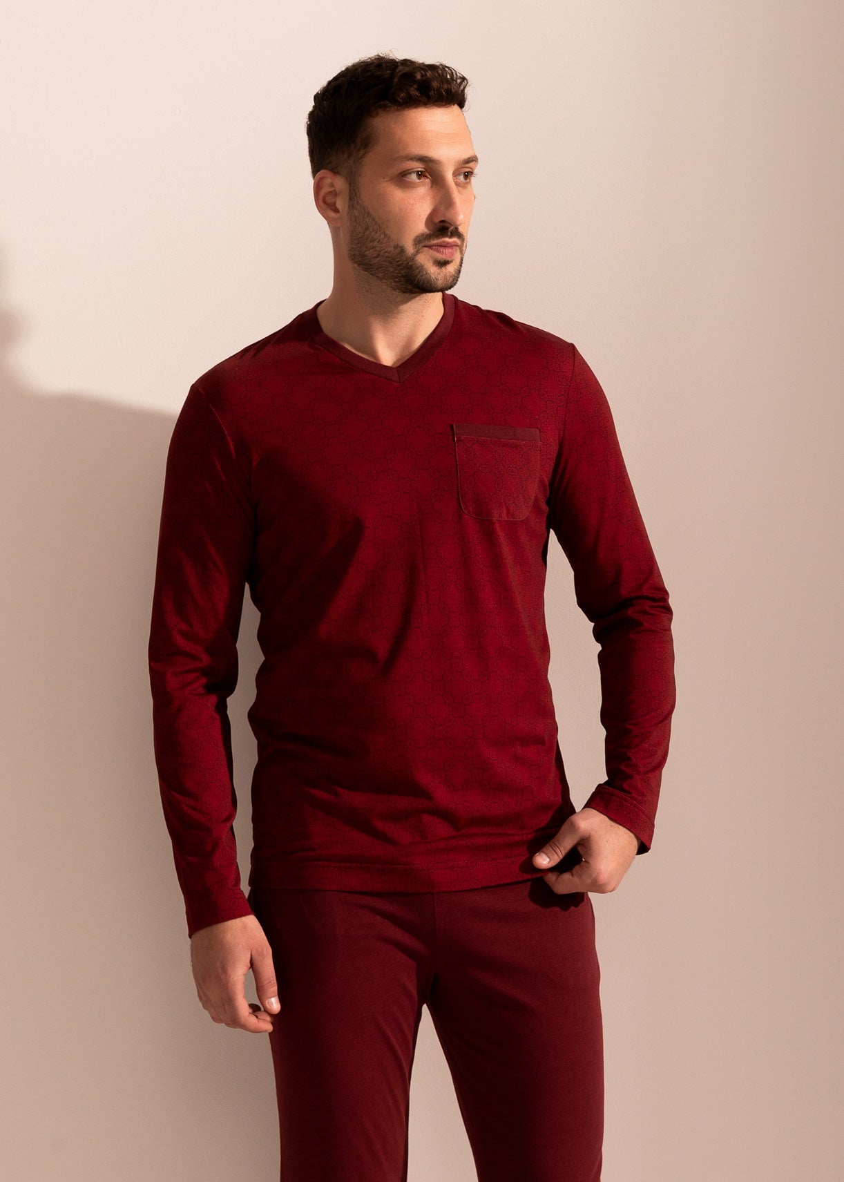 Pijama Bărbați Derek Bambus Sofiaman.ro