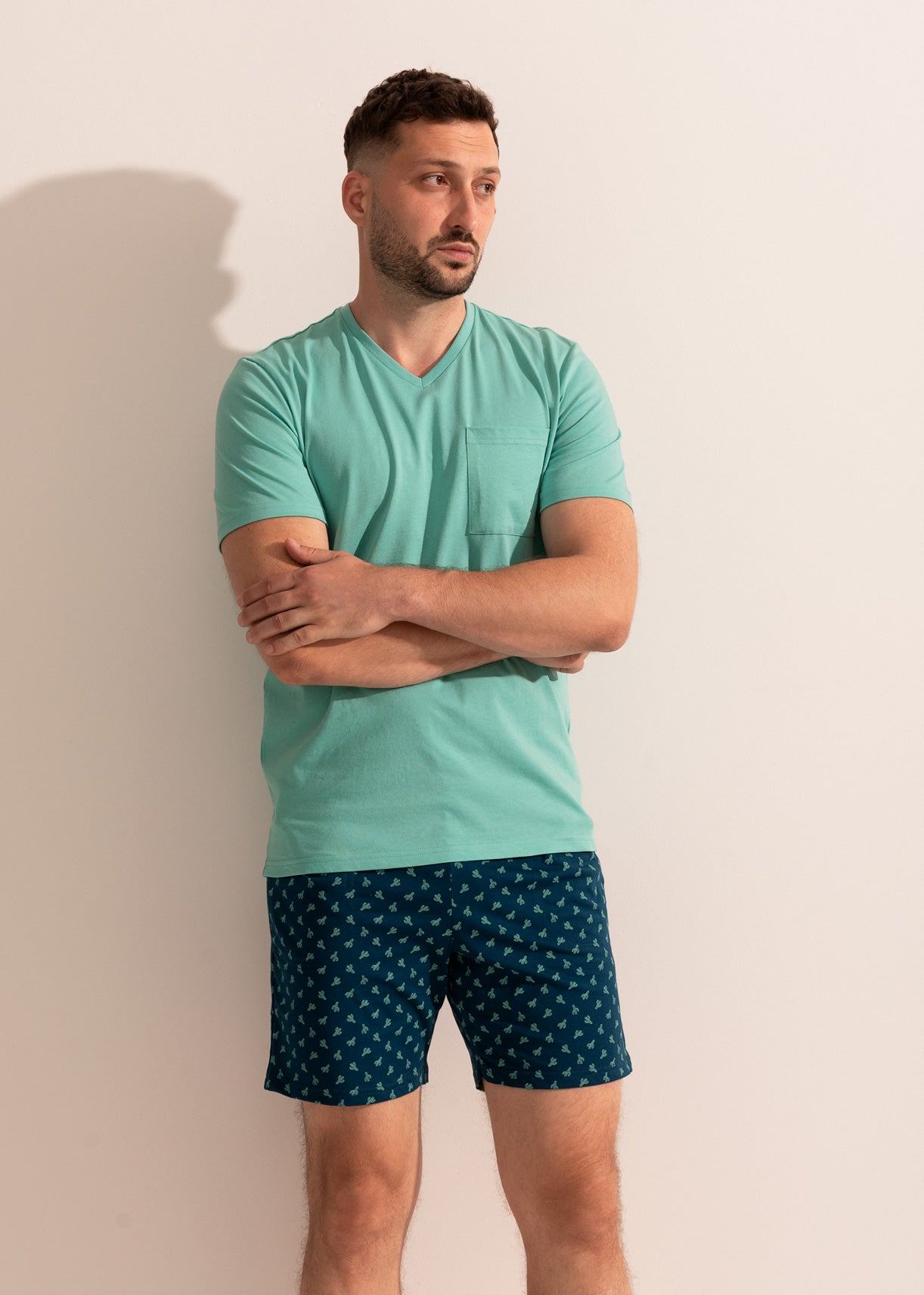 Pijama Bărbați Abel Bumbac TWIN Sofiaman.ro