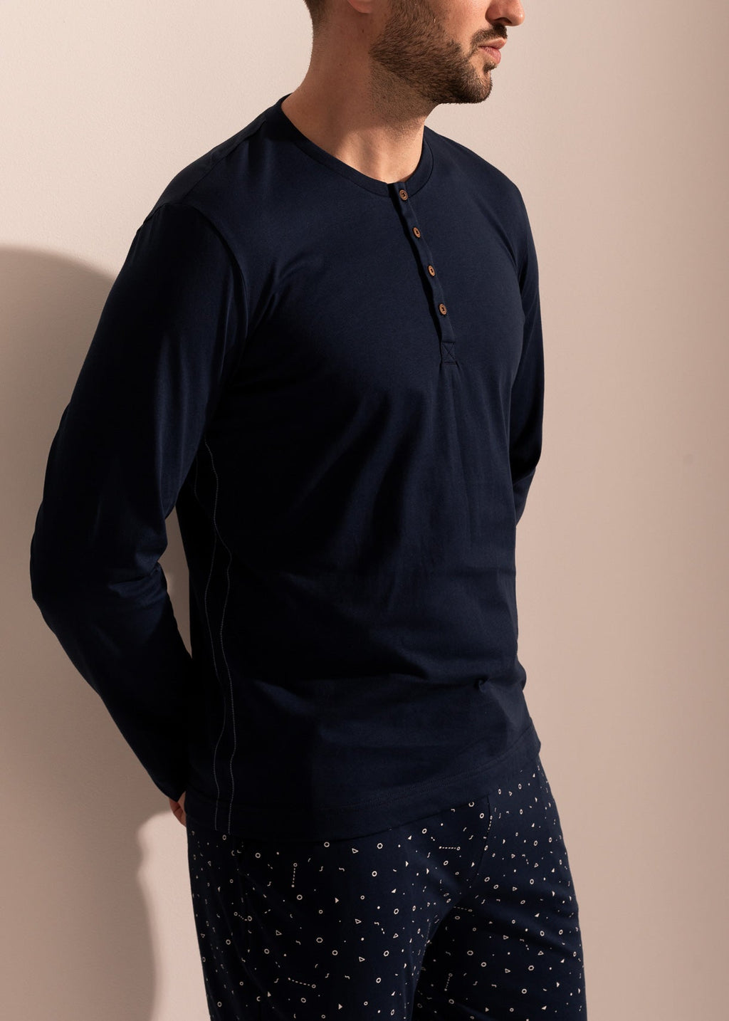 Pijama Bărbați Abel Bumbac TWIN Sofiaman.ro