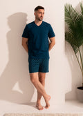 Pijama Bărbați Abel Bumbac TWIN Sofiaman.ro