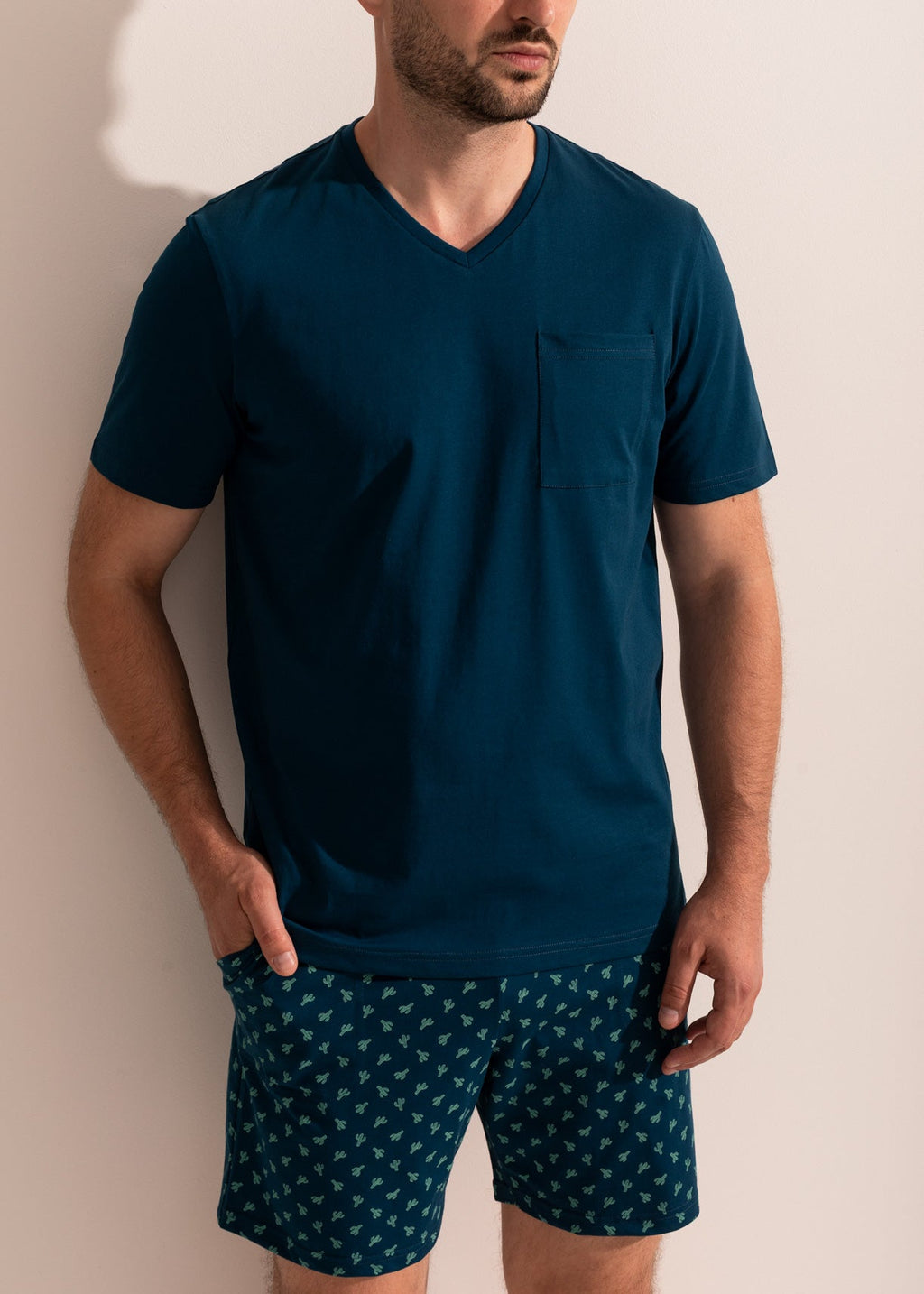 Pijama Bărbați Abel Bumbac TWIN Sofiaman.ro