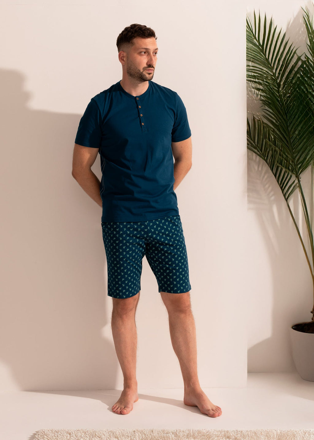 Pijama Bărbați Abel Bumbac TWIN Sofiaman.ro