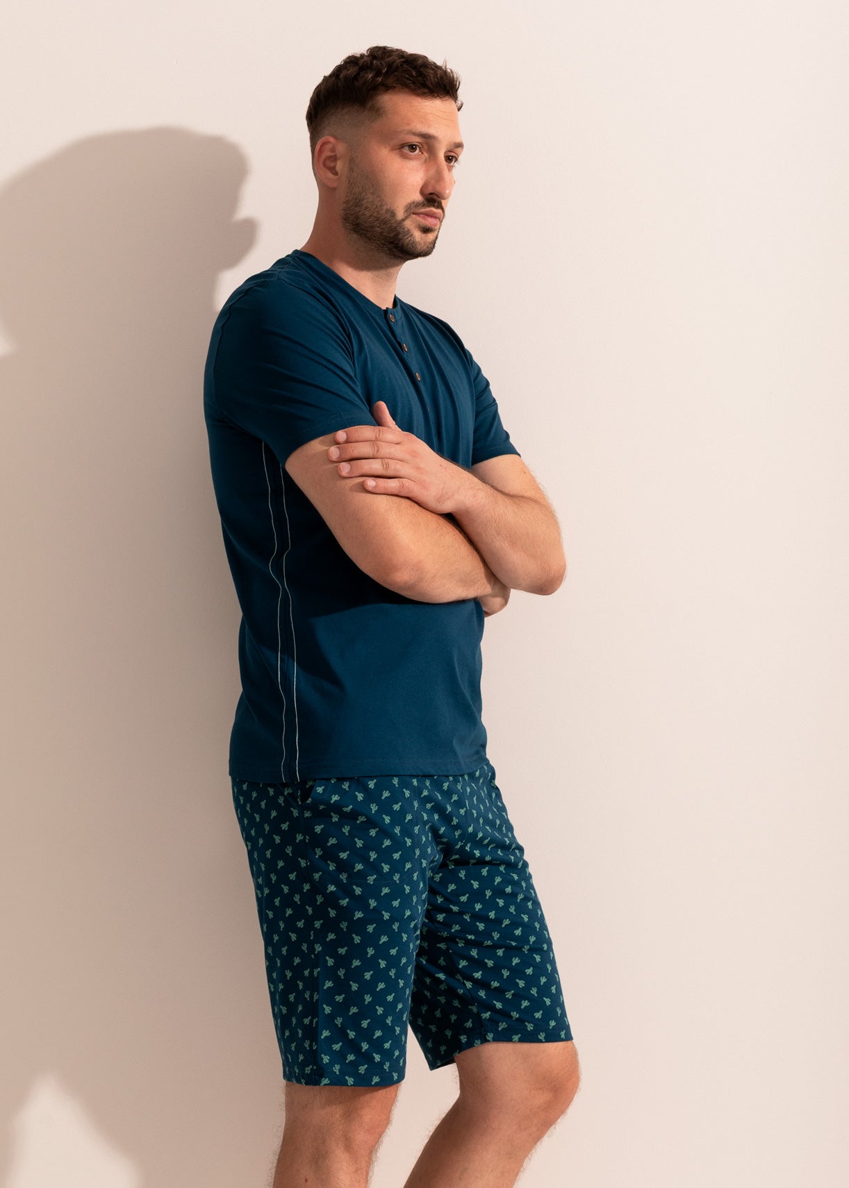 Pijama Bărbați Abel Bumbac TWIN Sofiaman.ro