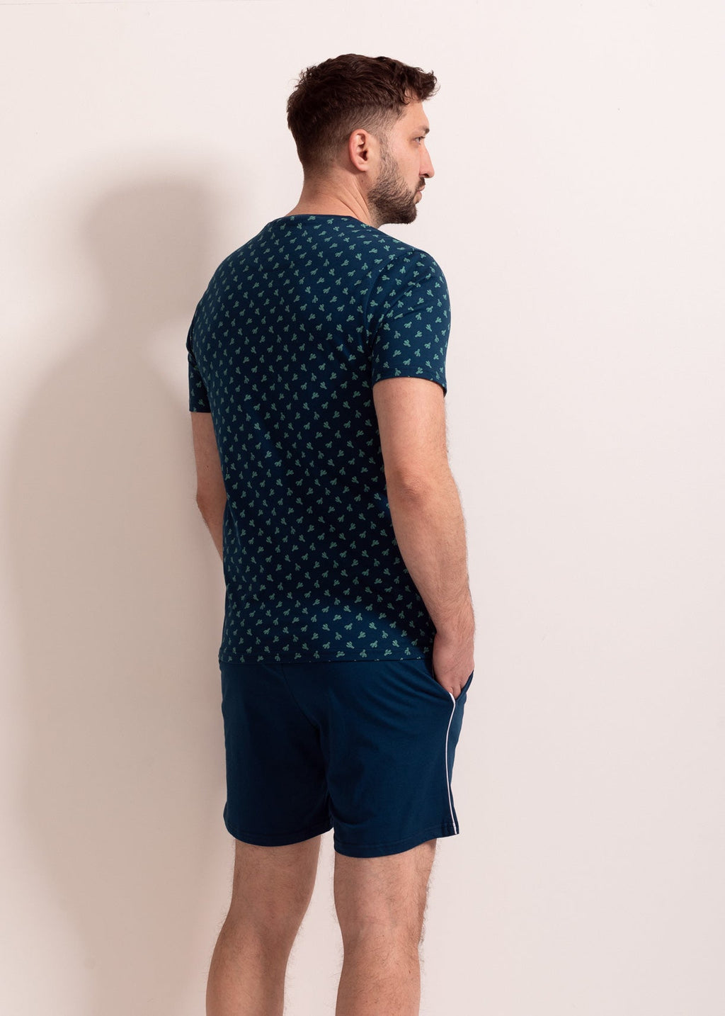 Pijama Bărbați Abel Bumbac TWIN Sofiaman.ro